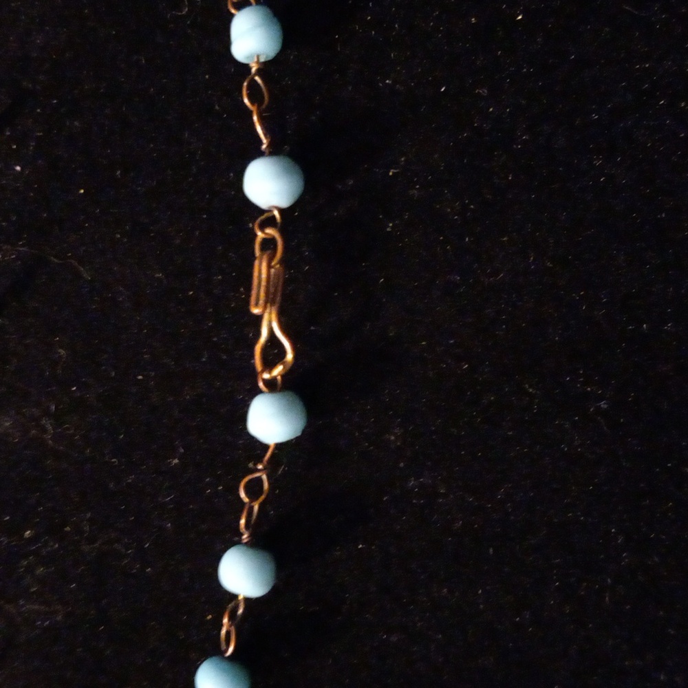 1930s glass Bead necklace - Picture 5 of 5